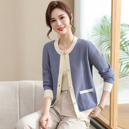 Short Knitted Comfortable Outdoor Versatile Cardigan