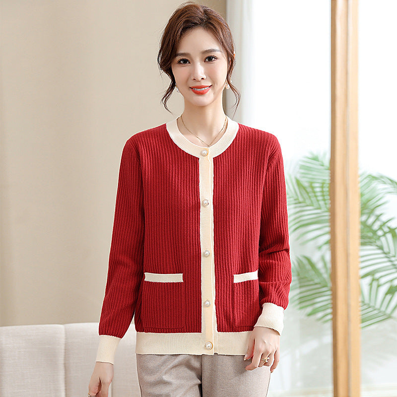 Short Knitted Comfortable Outdoor Versatile Cardigan