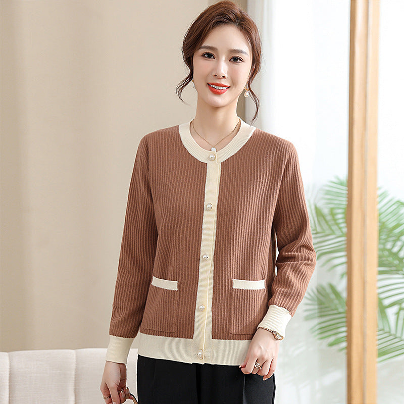 Short Knitted Comfortable Outdoor Versatile Cardigan