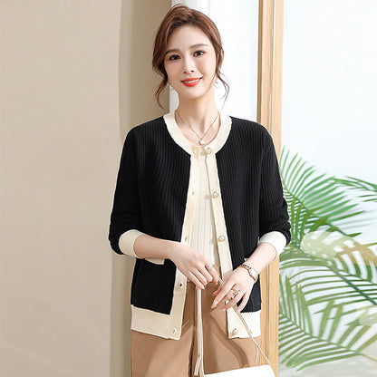 Short Knitted Comfortable Outdoor Versatile Cardigan