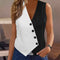 V-neck Short Suit Waistcoat Vest